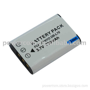 For camera battery DB-L70